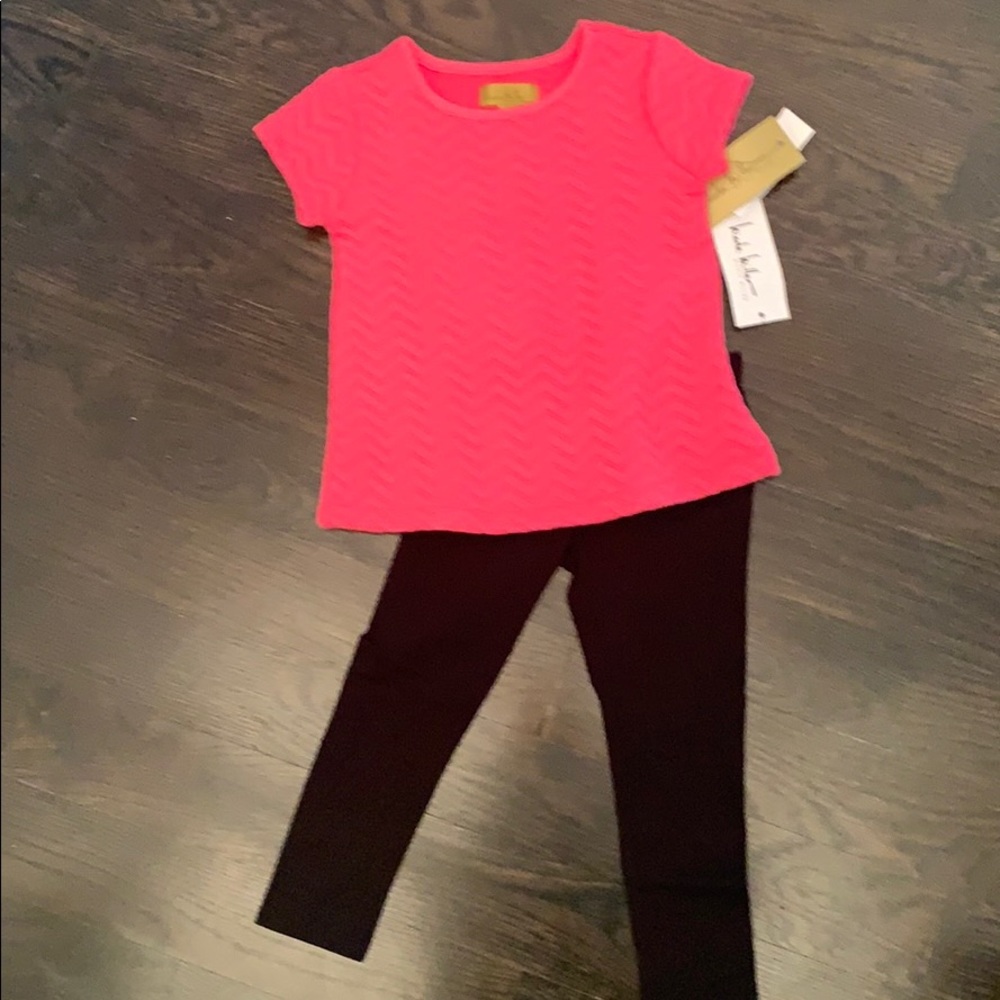 Nicole Miller girls two piece outfit